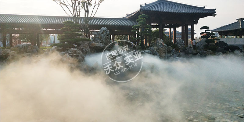 漢中天漢公園云霞菲霧造景項目