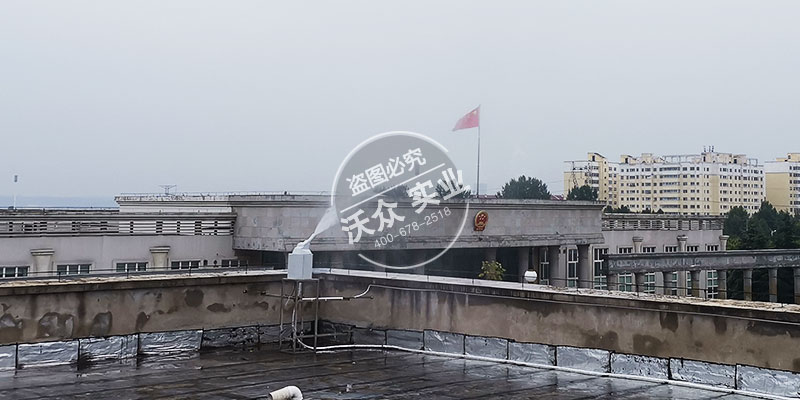 洛陽吉利區司法局降塵除霾